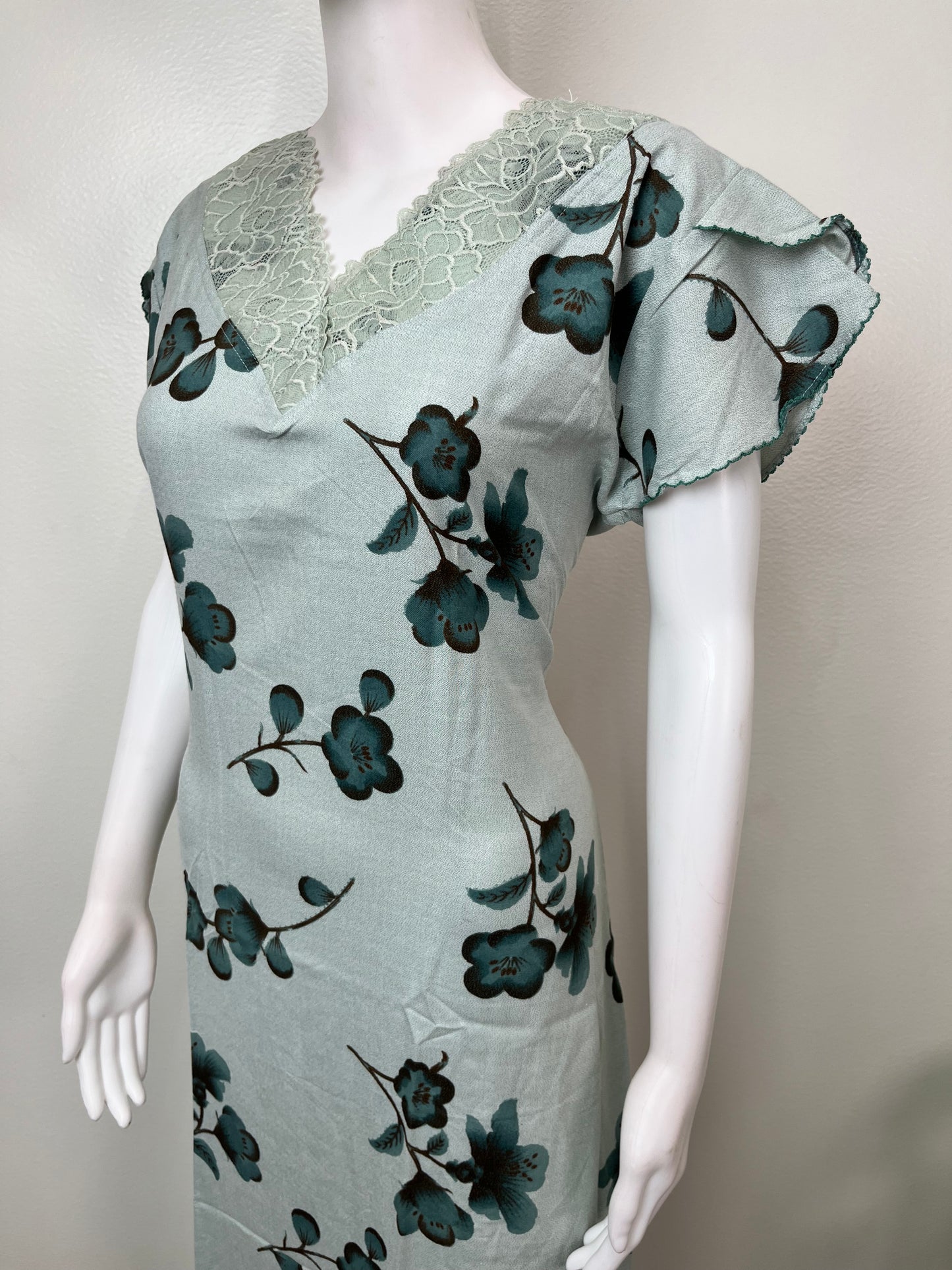 Sea Green Soft & Breathable Alpine fabric Nighty