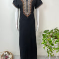 Black Premium Bizzylizzy Embroidered Nightgown