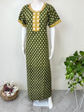 Green Pure Cotton Nighty Soft & Breathable