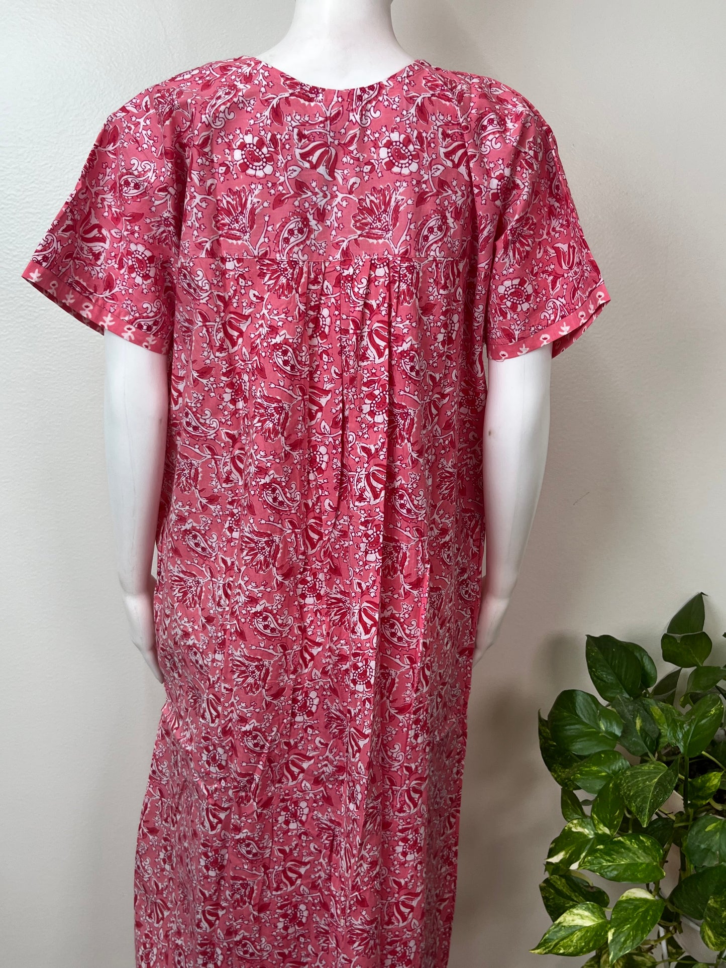 Baby Pink 100% Cotton Women’s Nighty