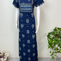 Royal Blue Pure Cotton Women’s Nightgown