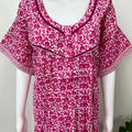 Pink Pure Cotton Nighty Comfortable & Elegant