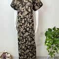Floral Printed Pure Cotton Nightgown