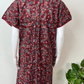 Maroon Elegant & Breathable 100% Cotton Nighty