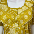 Yellow Elegant & Comfortable Pure Cotton Nighty