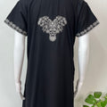 Black Premium Bizzylizzy Embroidered Nighty