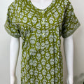 Green Pure Cotton Nighty Soft & Comfortable