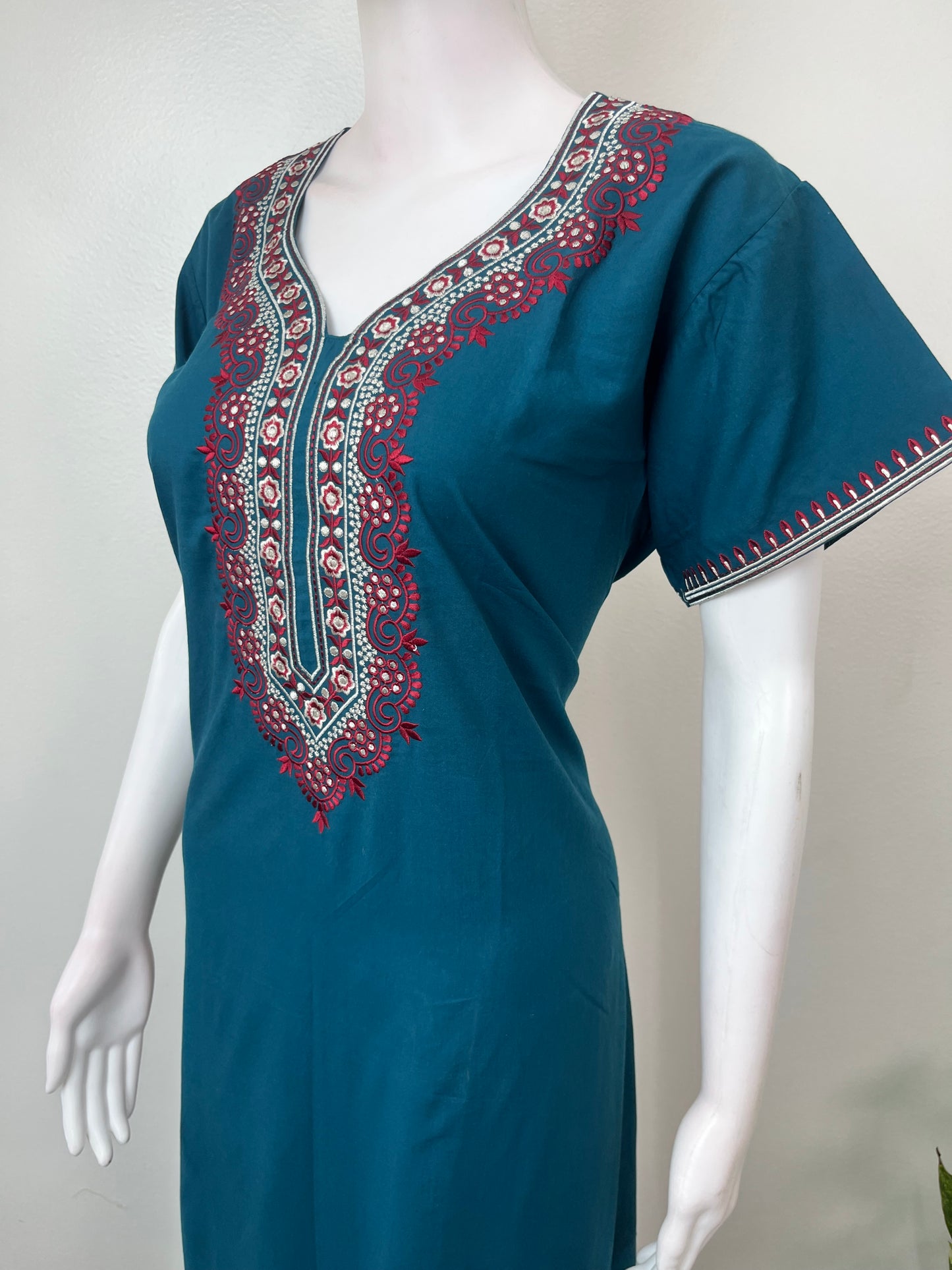 Teal Elegant Comfort Bizzylizzy Nighty