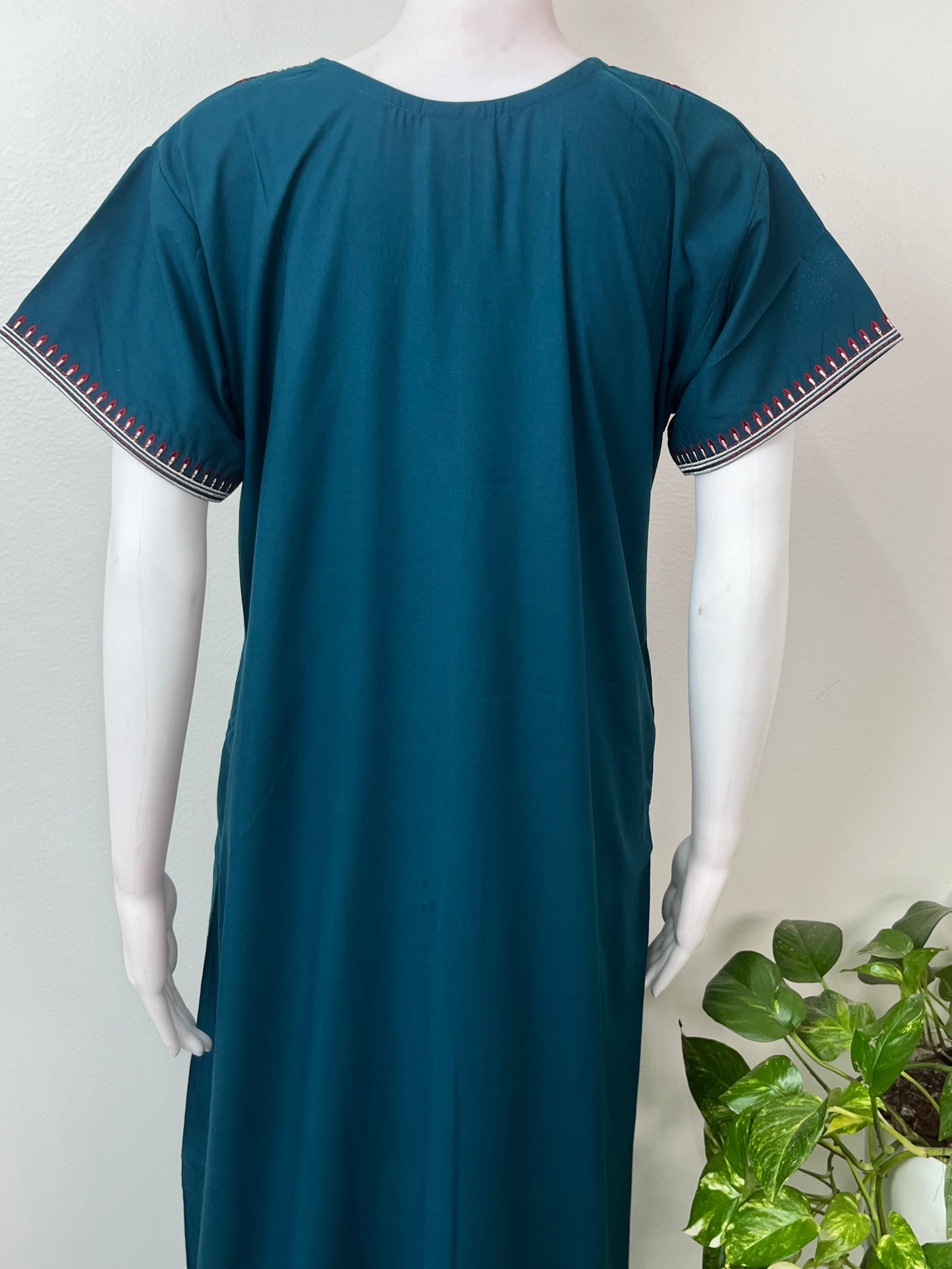 Teal Elegant Comfort Bizzylizzy Nighty