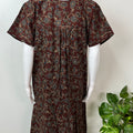 Brown 100% Cotton Nightgown for Women