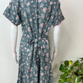 Gray Umbrella Style Rayon Fabric Nightgown