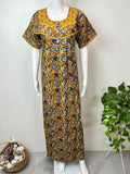 Mustard Pure Cotton Women’s Nightgown