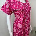 Hot Pink 100% Cotton Women’s Nighty