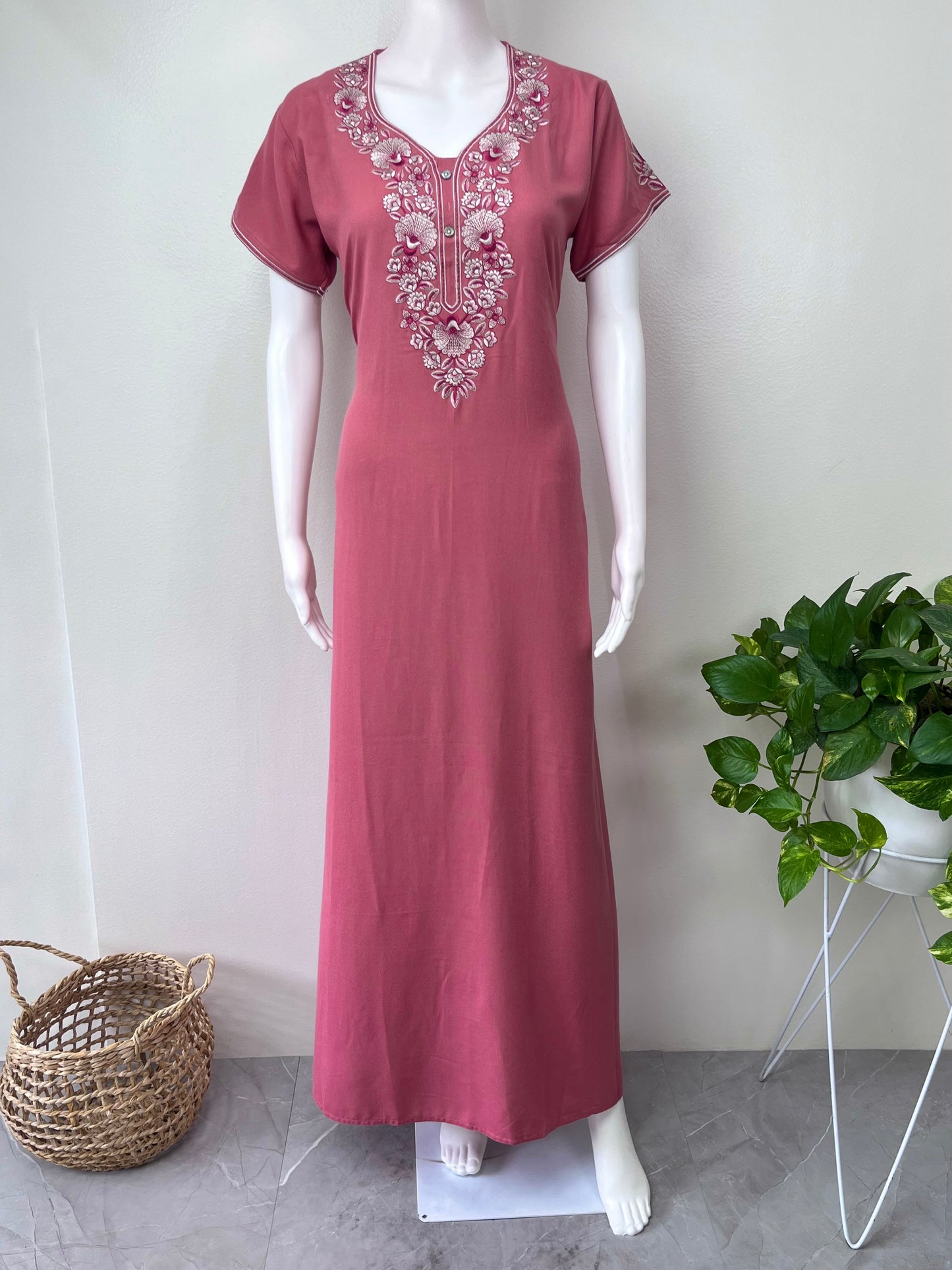 Peach Classic Charm Alpine Nighty