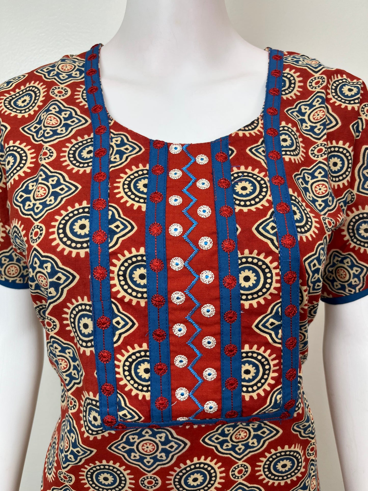 Maroon Pure Cotton Nighty Soft & Comfortable