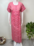 Baby Pink 100% Cotton Women’s Nighty