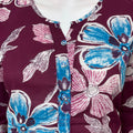 Maroon Pure Cotton Night Suit