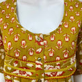 Mustard 100% Cotton Nighty Comfortable & Elegant