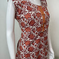 Orange Soft & Stylish Pure Cotton Nighty