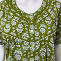 Green Pure Cotton Nighty Soft & Comfortable