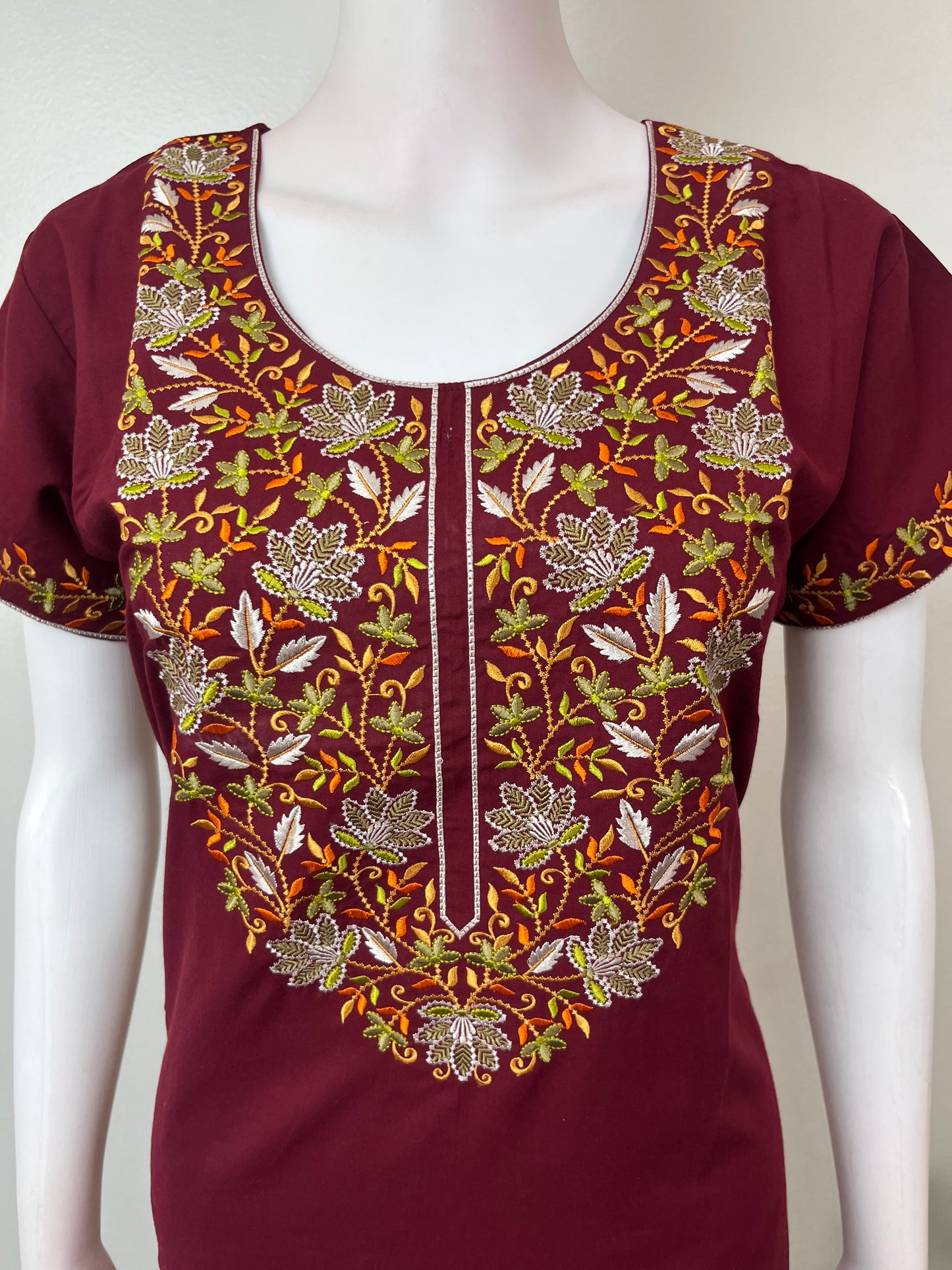 Maroon Luxury in Every Thread- Bizzylizzy Nighty