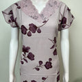 Lavender Alpine Fabric Nighty for Women