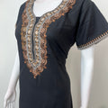 Black Premium Bizzylizzy Embroidered Nightgown