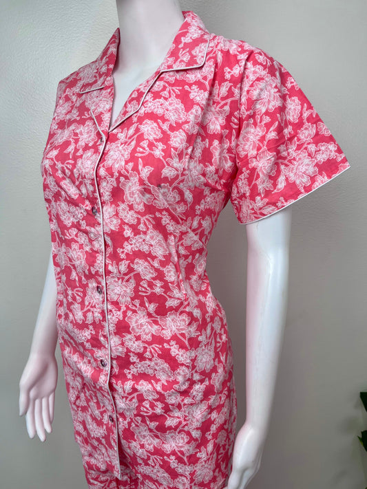 Everyday Cotton Nightwear- Button Top & Botton Set