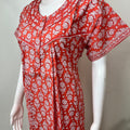 Orange Pure Cotton Women’s Nightgown