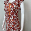 Orange Soft & Stylish Pure Cotton Nighty