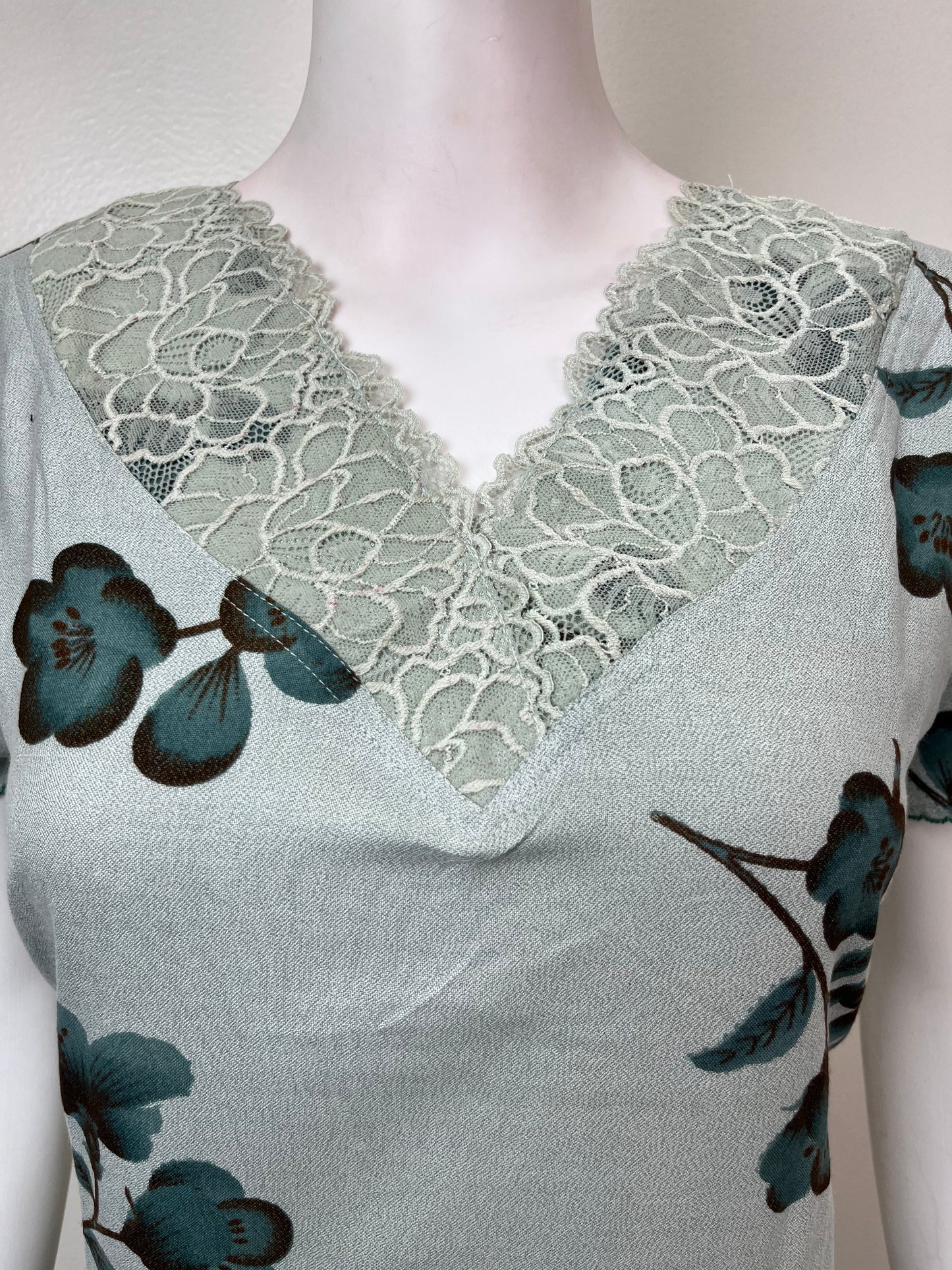 Sea Green Soft & Breathable Alpine fabric Nighty