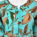 Turquoise Pure Cotton Night Duit