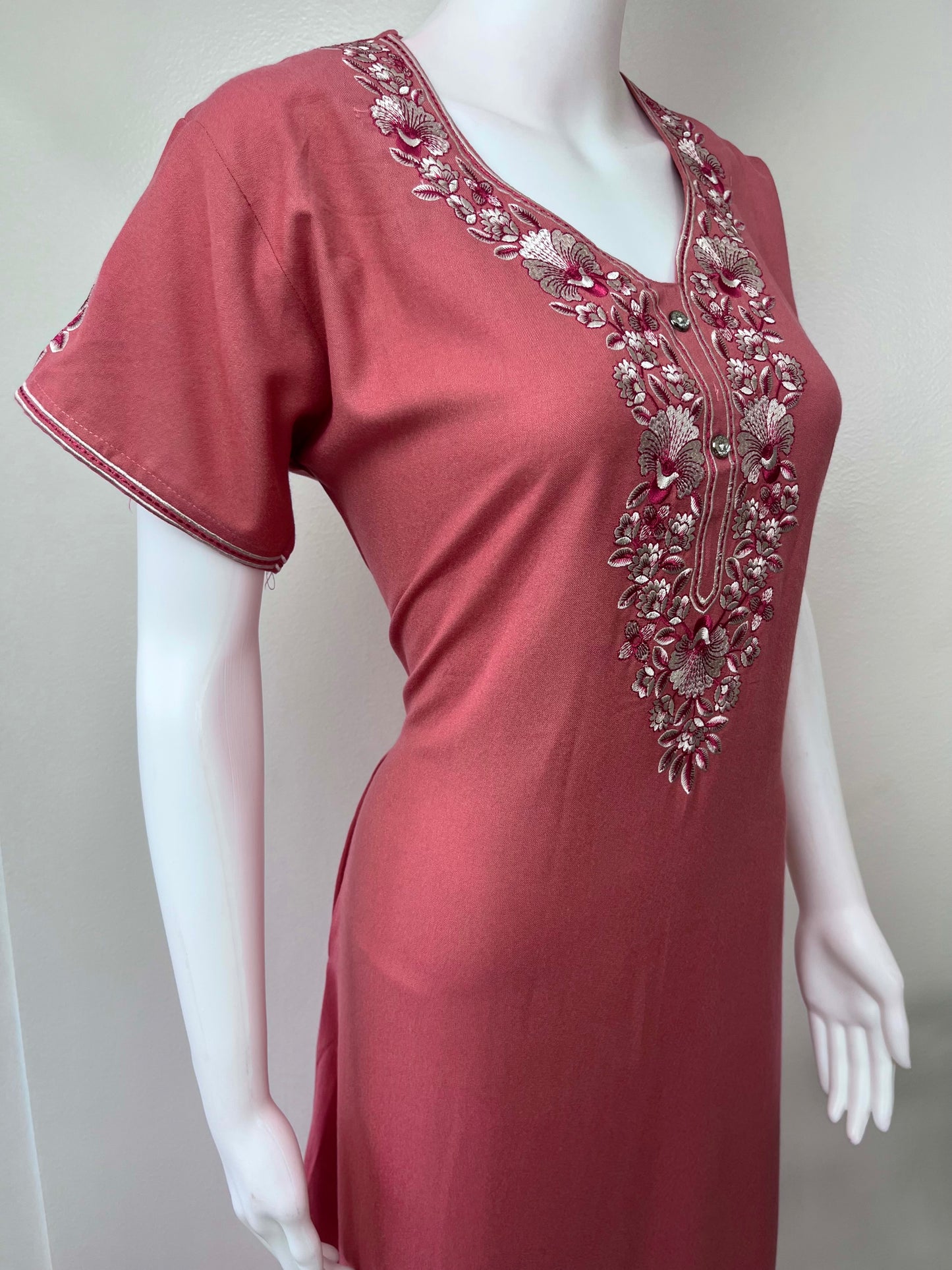 Peach Classic Charm Alpine Nighty