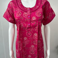 Hot Pink Alpine Nightgown Elegant & Long Lasting