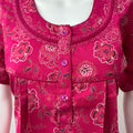 Hot Pink Alpine Nightgown Elegant & Long Lasting