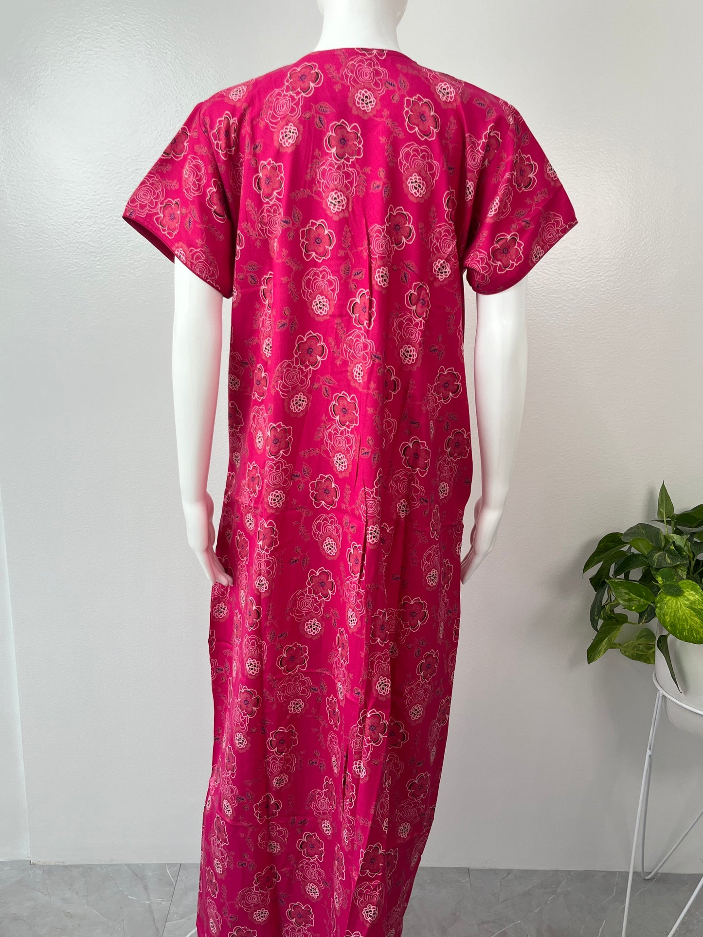 Hot Pink Alpine Nightgown Elegant & Long Lasting
