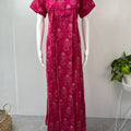 Hot Pink Alpine Nightgown Elegant & Long Lasting