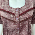 Maroon Alpine Nighty Soft & Breathable for Women