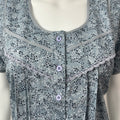 Grey Printed Alpine Fabric Nighty Soft & Breathable