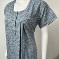Grey Printed Alpine Fabric Nighty Soft & Breathable