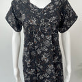 Black Premium Alpine Fabric Nightgown Soft, Durable