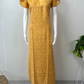 Mustard Soft & Breathable Alpine Nighty for Women