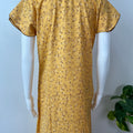 Mustard Soft & Breathable Alpine Nighty for Women
