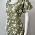 Pastel Green Alpine Nightgown for Women