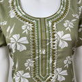 Pastel Green Alpine Nightgown for Women