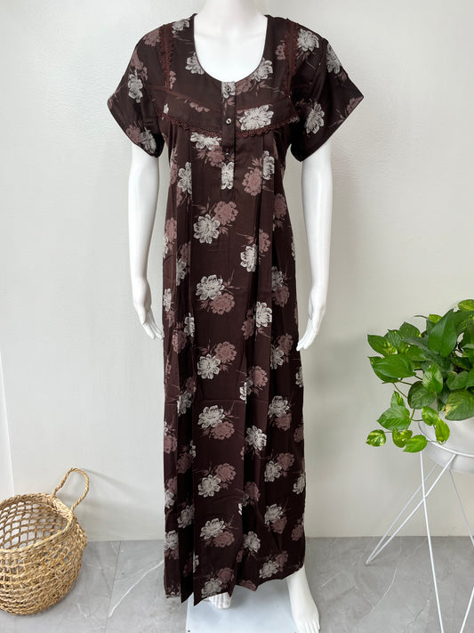 Alpine Pleated Nightgown for Women