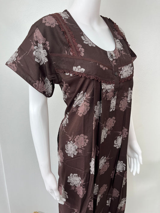 Alpine Pleated Nightgown for Women