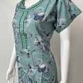 Sea Green Soft & Breathable Alpine Nighty