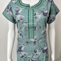 Sea Green Soft & Breathable Alpine Nighty