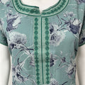 Sea Green Soft & Breathable Alpine Nighty